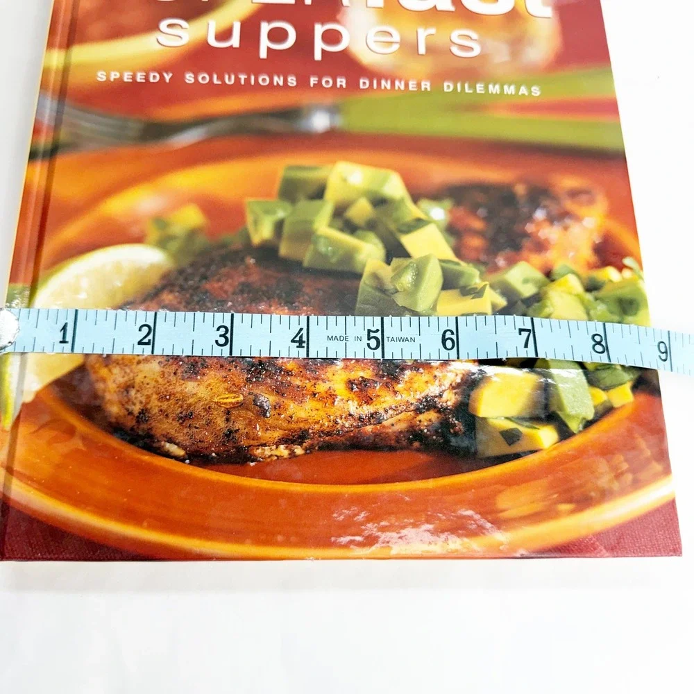 Cooking Light Superfast Suppers Cookbook Hardcover Oxmoor House 0848726286